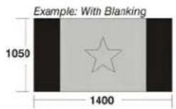 Christie Roadster HD16K - Blanking - Submenu - 2