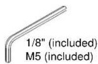 Chief Fusion FMSIML - TOOLS REQUIRED FOR INSTALLATION - FMSITL - 2