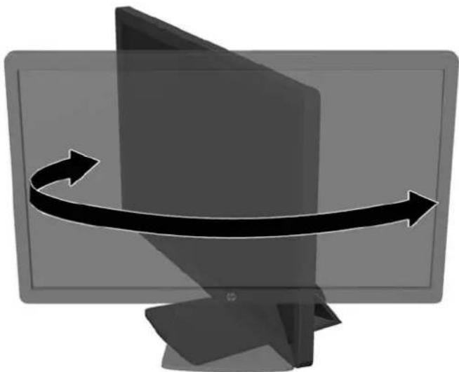 HP Business E201 - Adjusting the monitor - 3