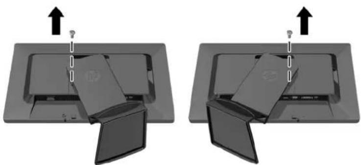 HP Advantage E201 - Removing the Monitor Stand - 2