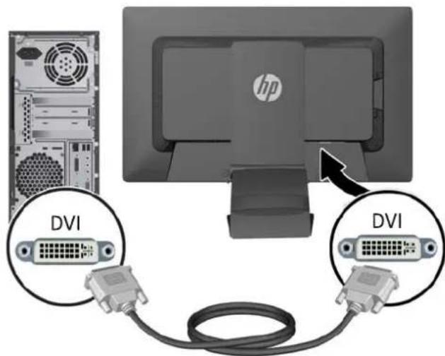 HP Advantage E201 - Connecting the Cables - 4