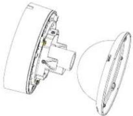 HONEYWELL Acuix HDV1NDFCW - Step 2: Connect Video and Power and Adjust Camera Position - 2