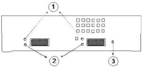 HONEYWELL Enterprise HERC96T24S - Controller LED Definitions (JBOD Models) - 1