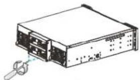 HONEYWELL Enterprise HERC96T24S - To replace a backup battery unit - 2