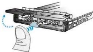 HONEYWELL Enterprise HERC96T24S - To install a hard drive - 1