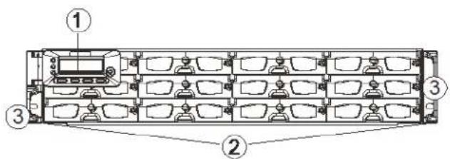 Technical diagram of a multi-chamber industrial device with numbered components and labeled parts