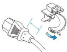 HONEYWELL Enterprise HERC96T24S - To connect a power cord - 2