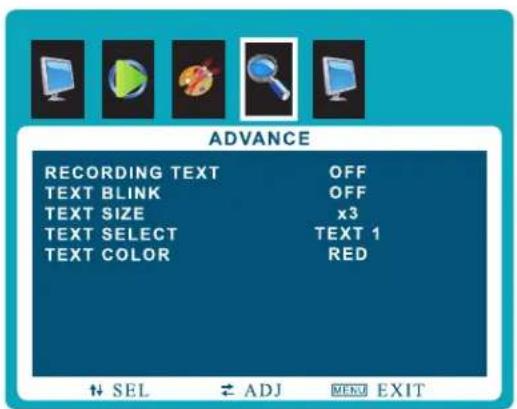 ViewZ VZ-PVM-Z4W3 - SEL # ADJ MENU EXIT - 1