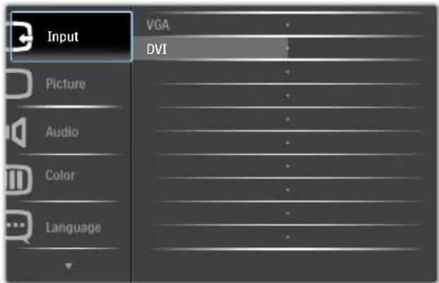 Input VGA DVI Picture Audio Color Language