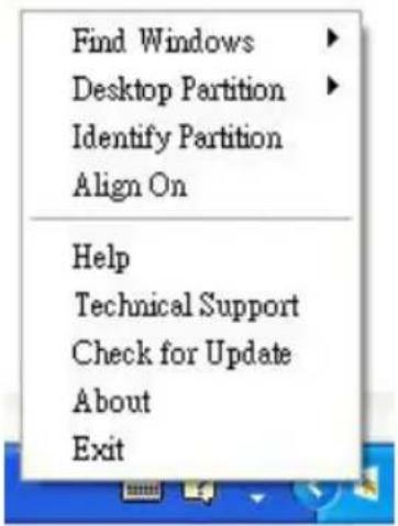 Find Windows Desktop Partition Identify Partition Align On Help Technical Support Check for Update About Exit