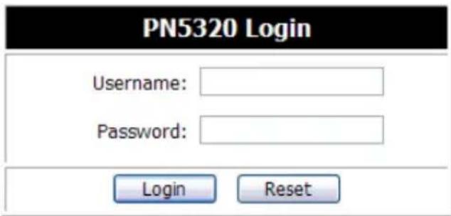 ATEN Power Over the NET PN5320 - Logging In - 1