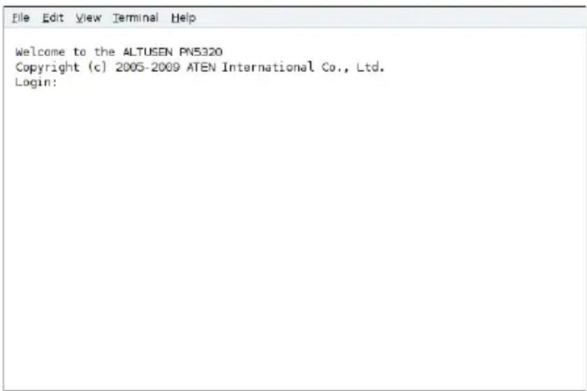 ATEN Power Over the NET PN5320 - Logging In - 1