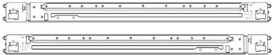 ASUS RS500A-E9-PS4 - Tool-less Friction Rail Kit - 4