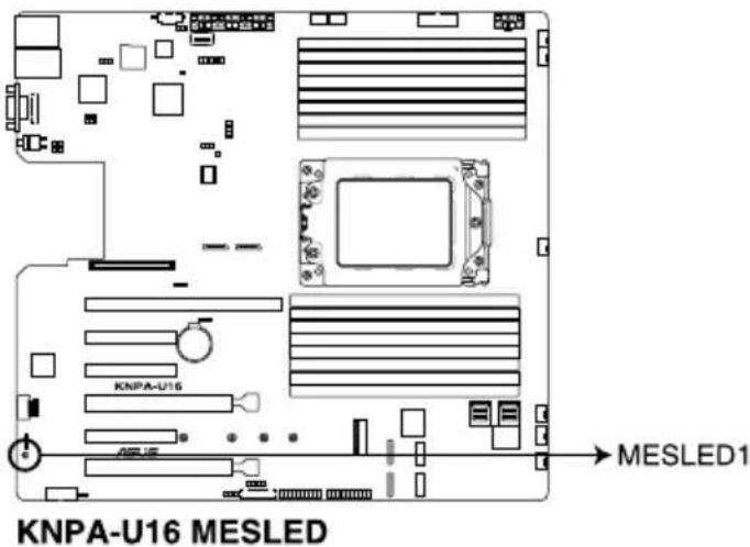 ASUS RS500A-E9-PS4 - Message LED (MESLED1) - 1