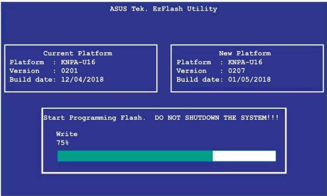 ASUS RS500A-E9-PS4 - Updating the BIOS file - 1