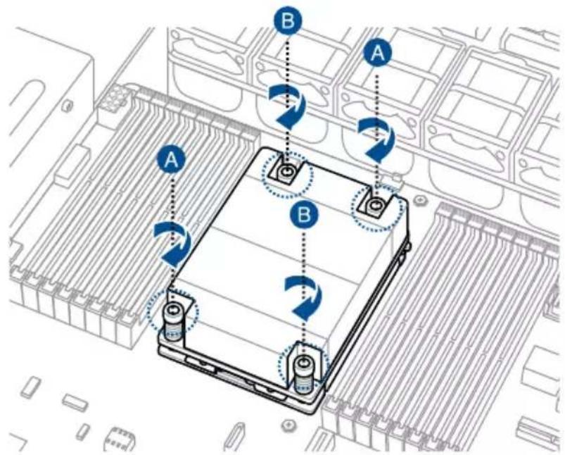 ASUS RS500A-E9-PS4 - Installing the CPU and heatsink - 11