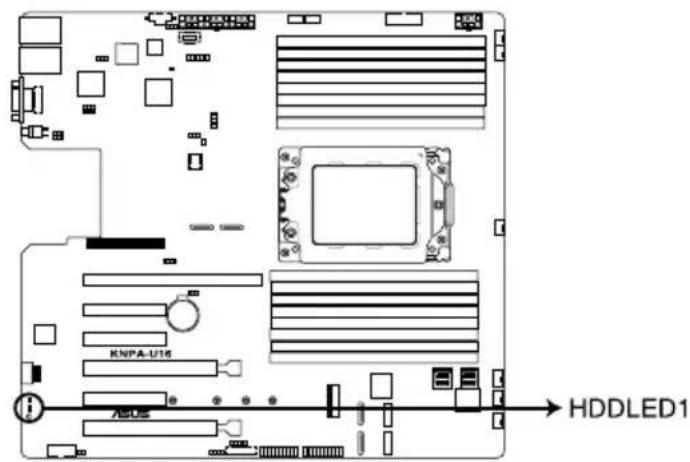 ASUS RS500A-E9-PS4 - Hard disk activity LED (HDDLED1) - 1