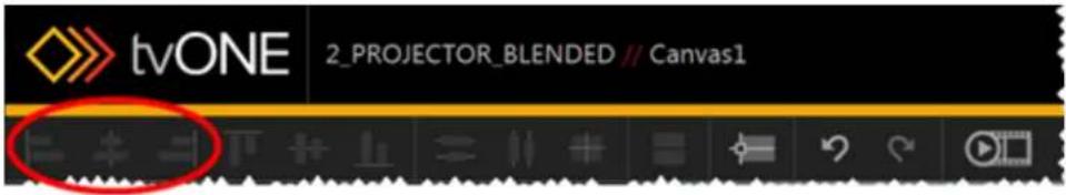 TV One C3-540 - Horizontal Alignment - 1