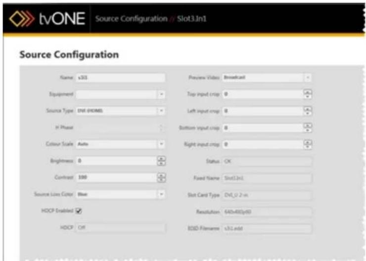 TV One C3-540 - Source - Cropping inputs - 2