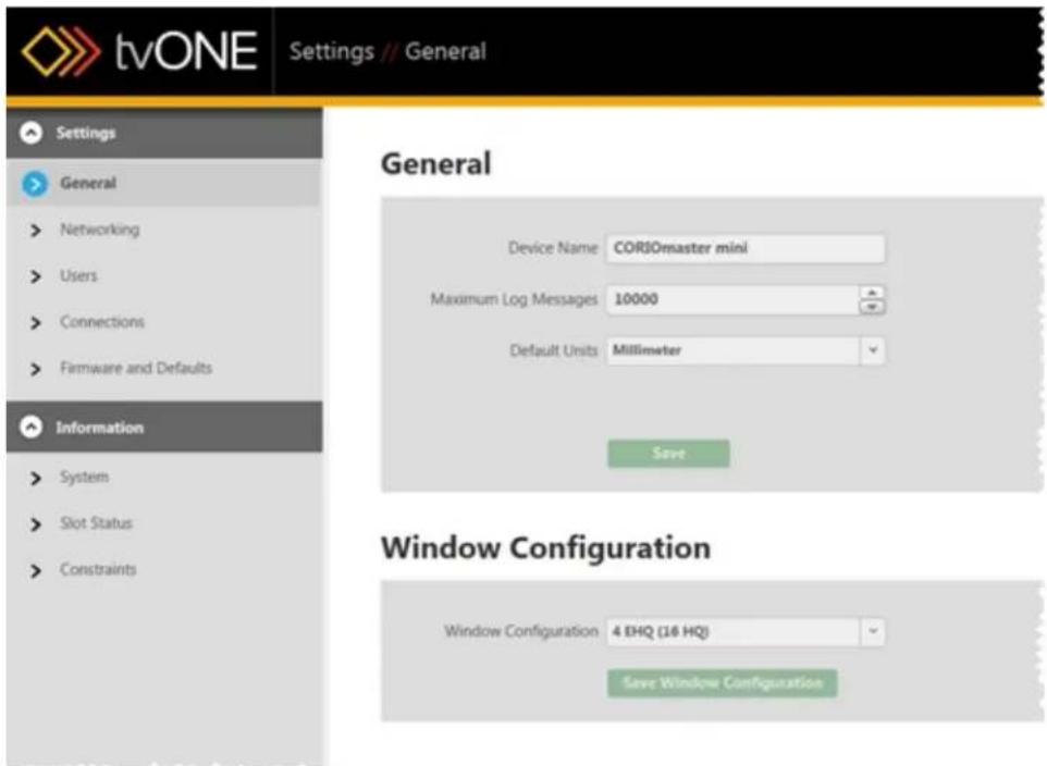 TV One C3-540 - General - Device Name - 2