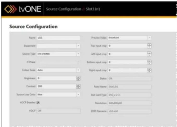 TV One C3-540 - Source - Specify Equipment - 2