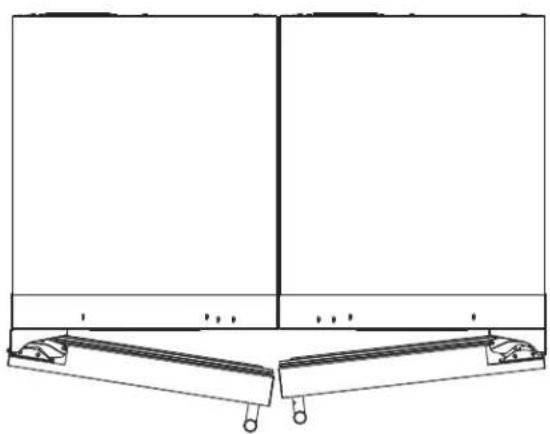 U-Line Wine Captain -3036WCWCINT-60A - Side-by-Side Installation - 1