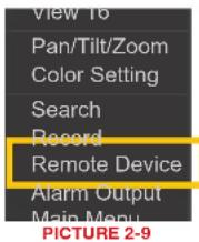 Q-See QCN8002 - QC NVR REMÔTE DEVICE MENU - 2