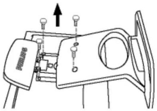 PHILIPS 170W4 - Remove the Base - 3