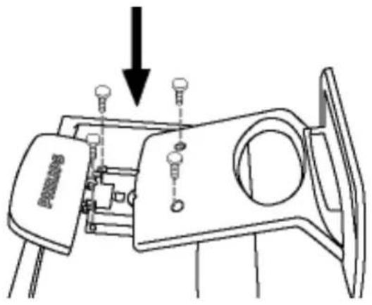PHILIPS 170W4 - Re-install the Base - 2
