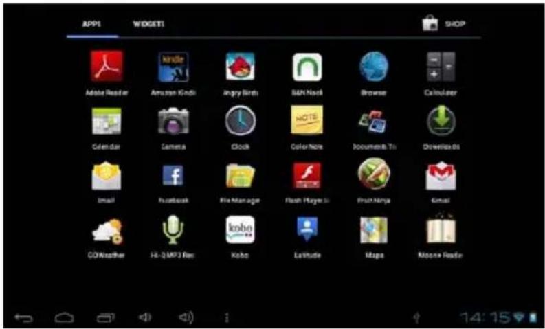 Sungale CyberUs ID720WTA - Getting Started - 1
