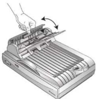 Visioneer One Touch 9650 - To replace the roller assembly: - 1