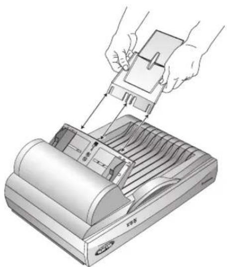 Visioneer One Touch 9650 - To assemble the scanner: - 4