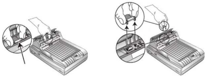 Visioneer One Touch 9650 - To replace the ADF Pad assembly: - 2