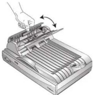 Visioneer One Touch 9650 - To clean the ADF: - 1