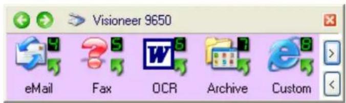 Visioneer 9650 eMail Fax OCR Archive Custom