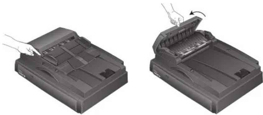 Visioneer Patriot 780 - To clean the ADF: - 1