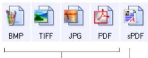BMP TIFF JPG PDF sPDF
