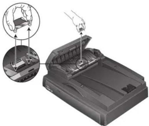 Visioneer Patriot 780 - To replace the ADF Pad assembly: - 2
