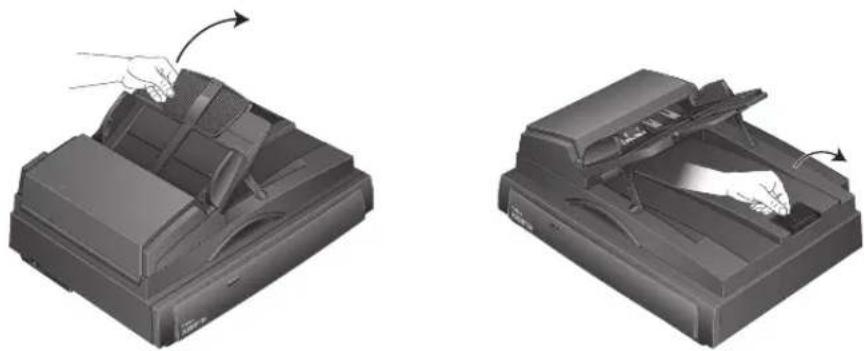 Visioneer Patriot 780 - LOADING A STACK OF DOCUMENTS - 2