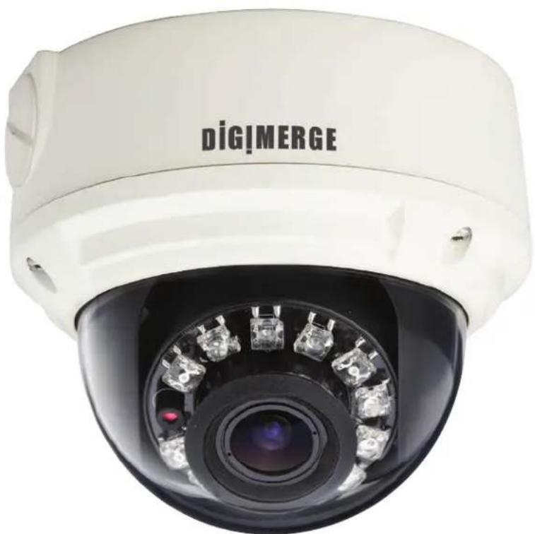 Digimerge SyncroIP DNB14TL2 - IR Vandal Dome IP Camera - 1