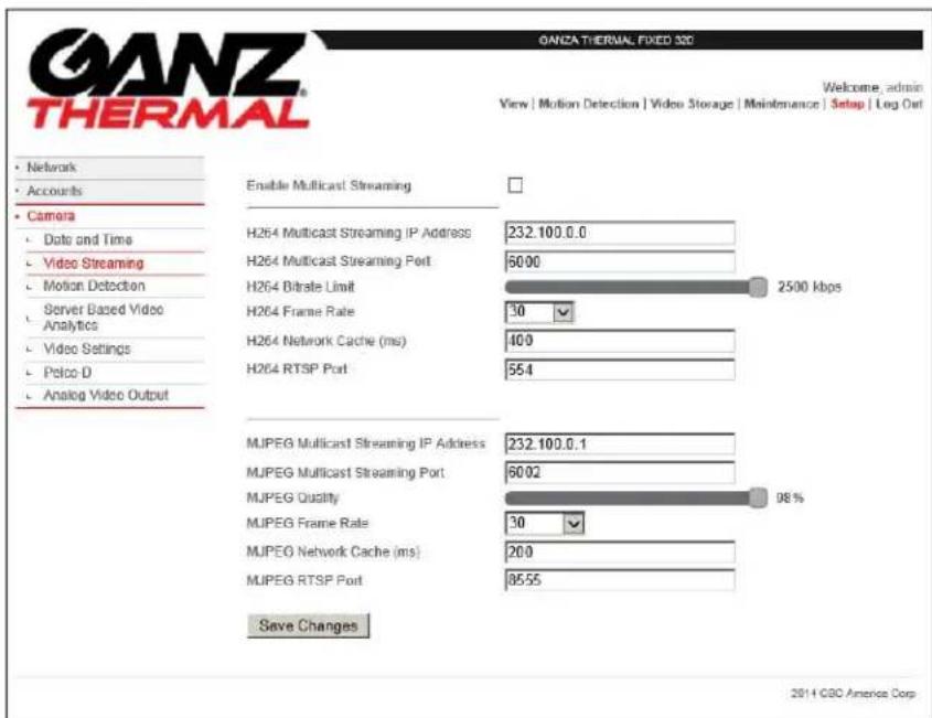 Ganz ZNT6-HAT2FN32 - Video Streaming - 1