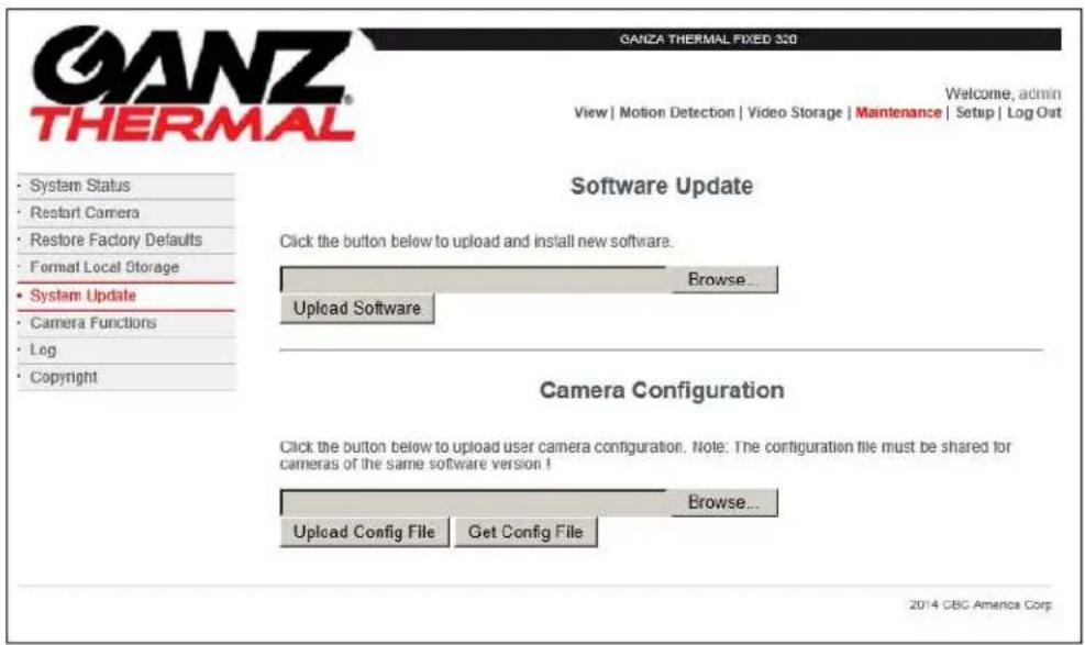 Ganz ZNT6-HAT2FN32 - SYSTEM UPDATE - 1
