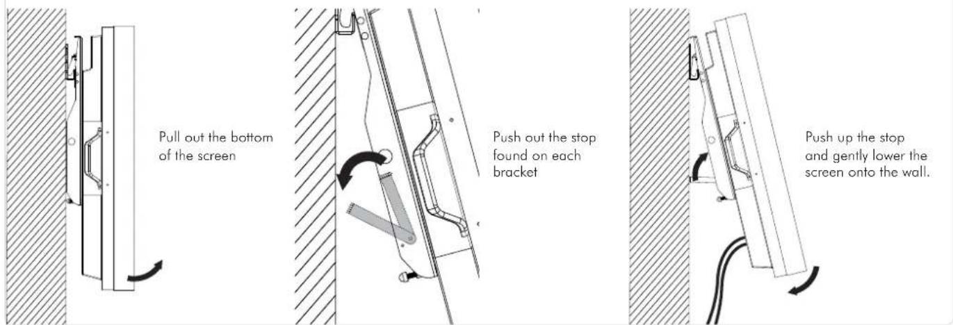 Atdec TH-VWP-160 - - Cabling sequence - 3
