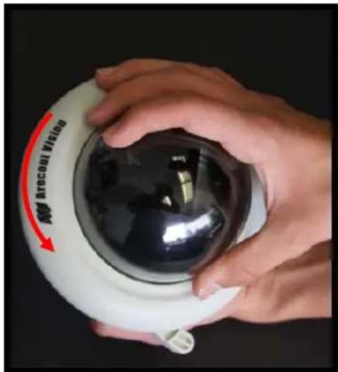 Arecont Vision MegaVideo D4F-AV2115-3312 - Mounting the Camera: - 8