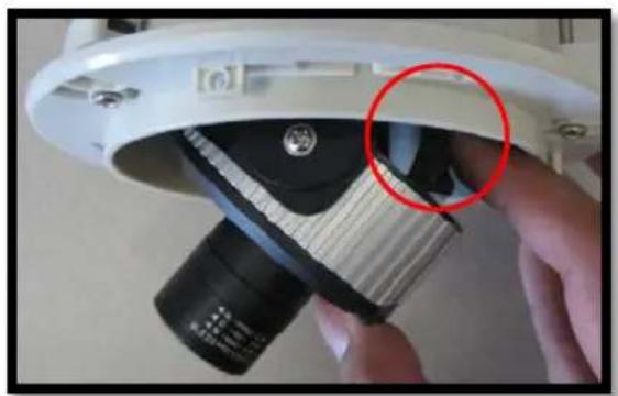 Arecont Vision MegaVideo D4S-AV1115-3312 - Adjusting the Tilt and Pan: - 5