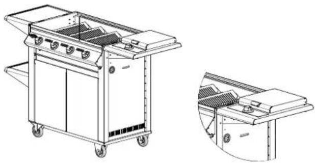 BeefEater Signature BS19640 - 19) Fit The Optional Side Burner - 1