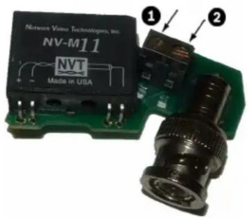 BOSCH Dinion KBE-498V75 - U (Twisted Pair) Suffix Connections - 1