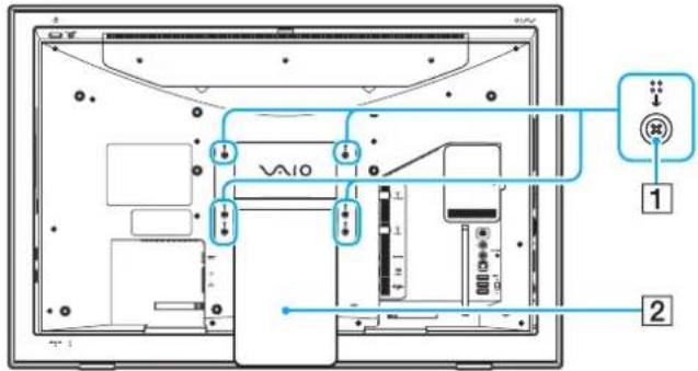 SONY Vaio VGC-LT18CE - Preparing for VESA Mounting - 1