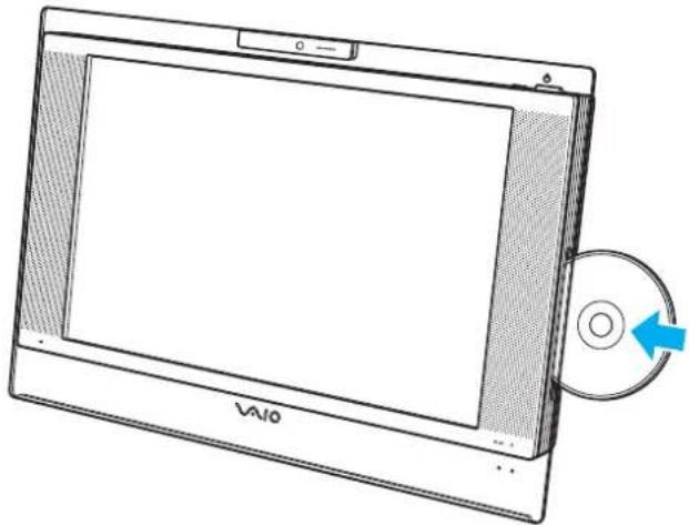 SONY Vaio VGC-LS25CE - Using the Optical Disc Drive - 1