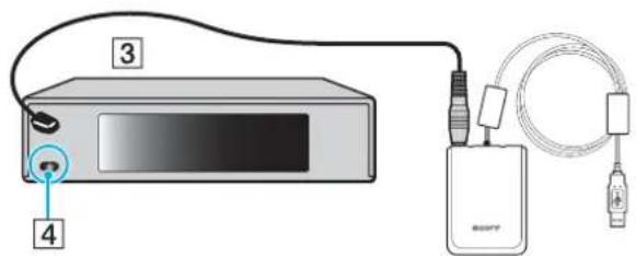 SONY Vaio VGC-LS25CE - To connect the remote sensor control - 2